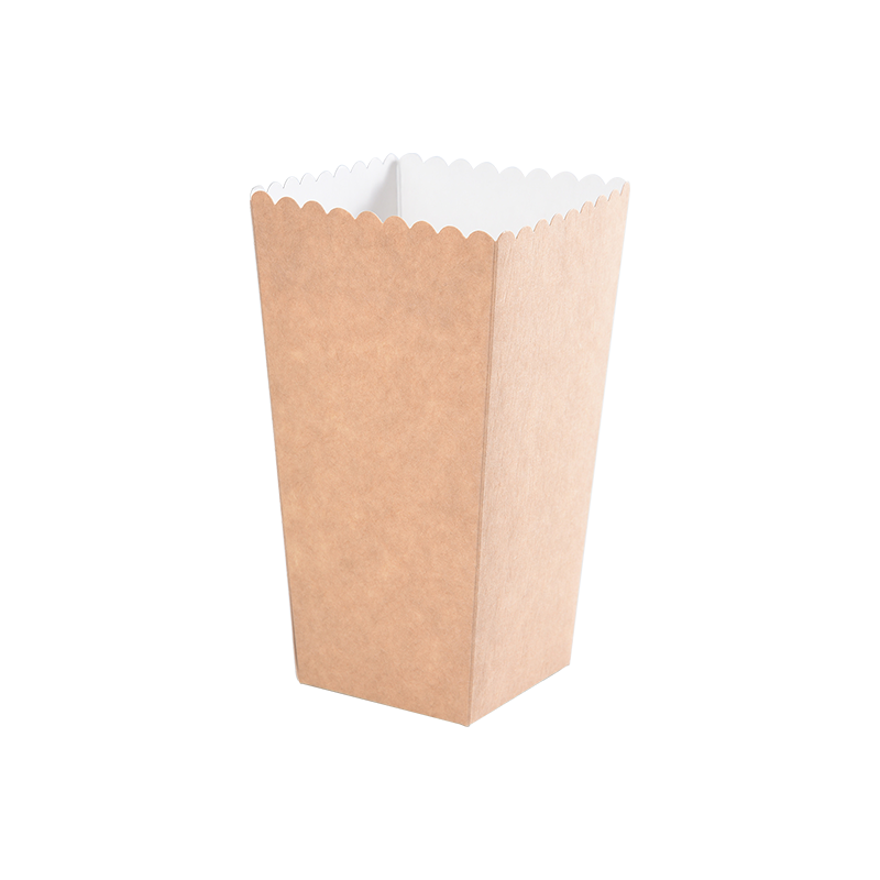 Krabičky na popcorn Kraft, mini krabice na pukance na dekorácie filmovej noci