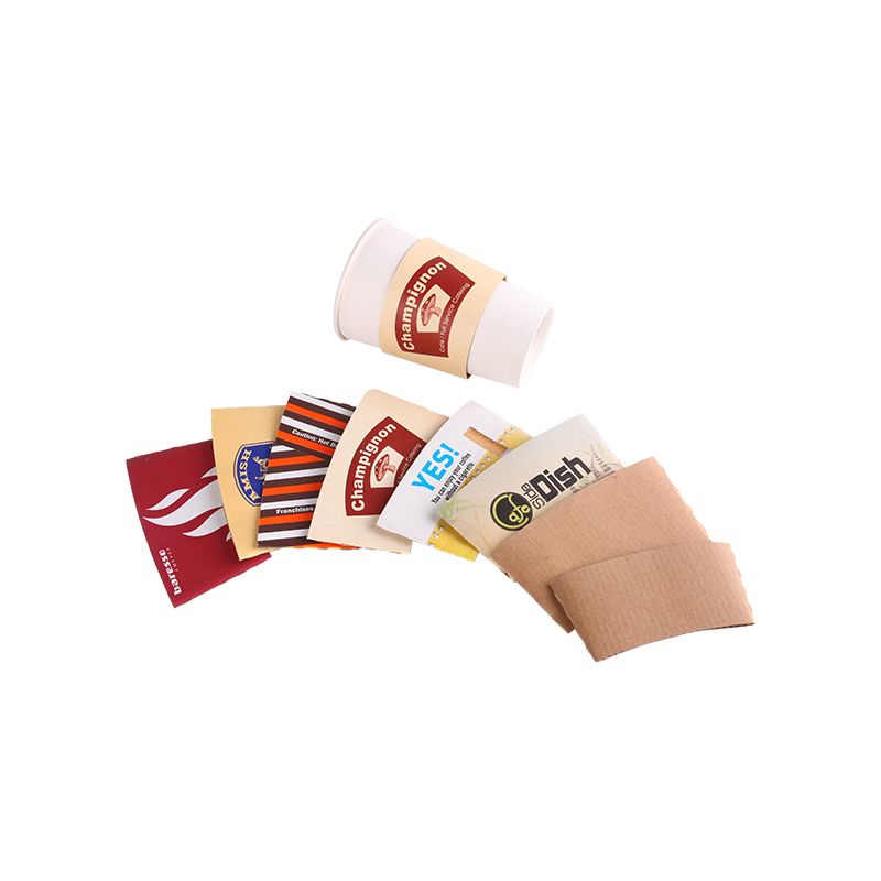 Recyklovateľné papierové držiaky na poháre